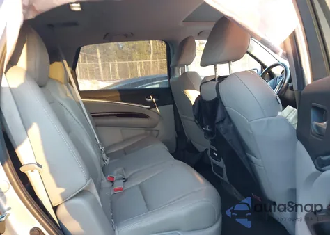 2014 Acura Mdx Technology Package from USA, damaged, VIN 5FRYD4H44EB008261